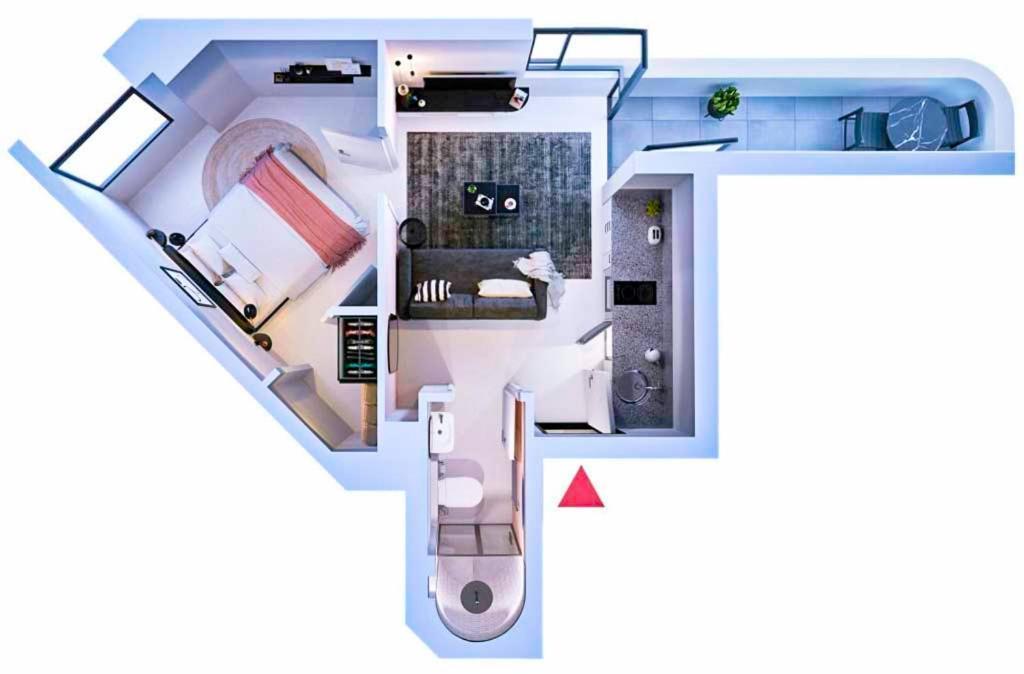 Flamingo Sea Point Sea View Luxury Best Position 1 Bedroom Apartment Queen Size Bed & Inverter For Tv Кейптаун Экстерьер фото